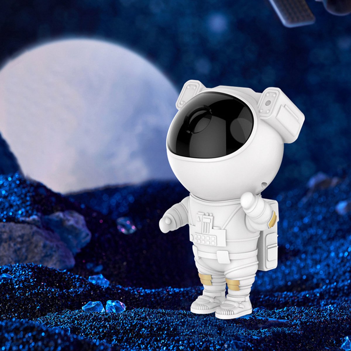 Projecteur de Lumière d'astronaute 360°, Projecteur d'étoile Galaxy 🚀🚀