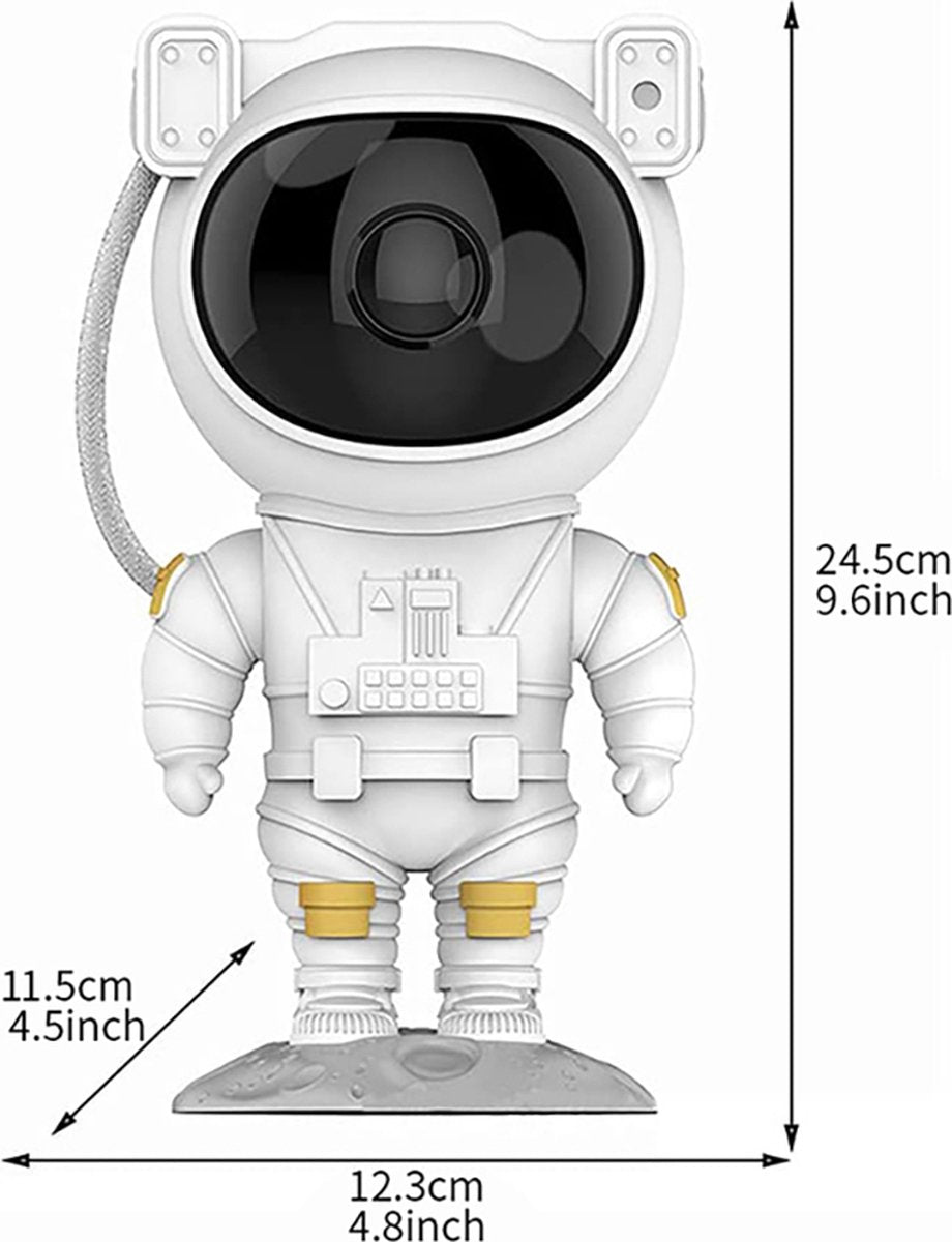 Projecteur de Lumière d'astronaute 360°, Projecteur d'étoile Galaxy 🚀🚀