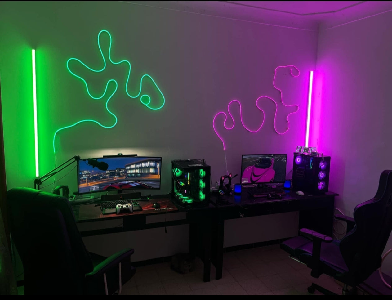 LED NEON FLEXIBLE 5 METRES ARGB ( photo réel )