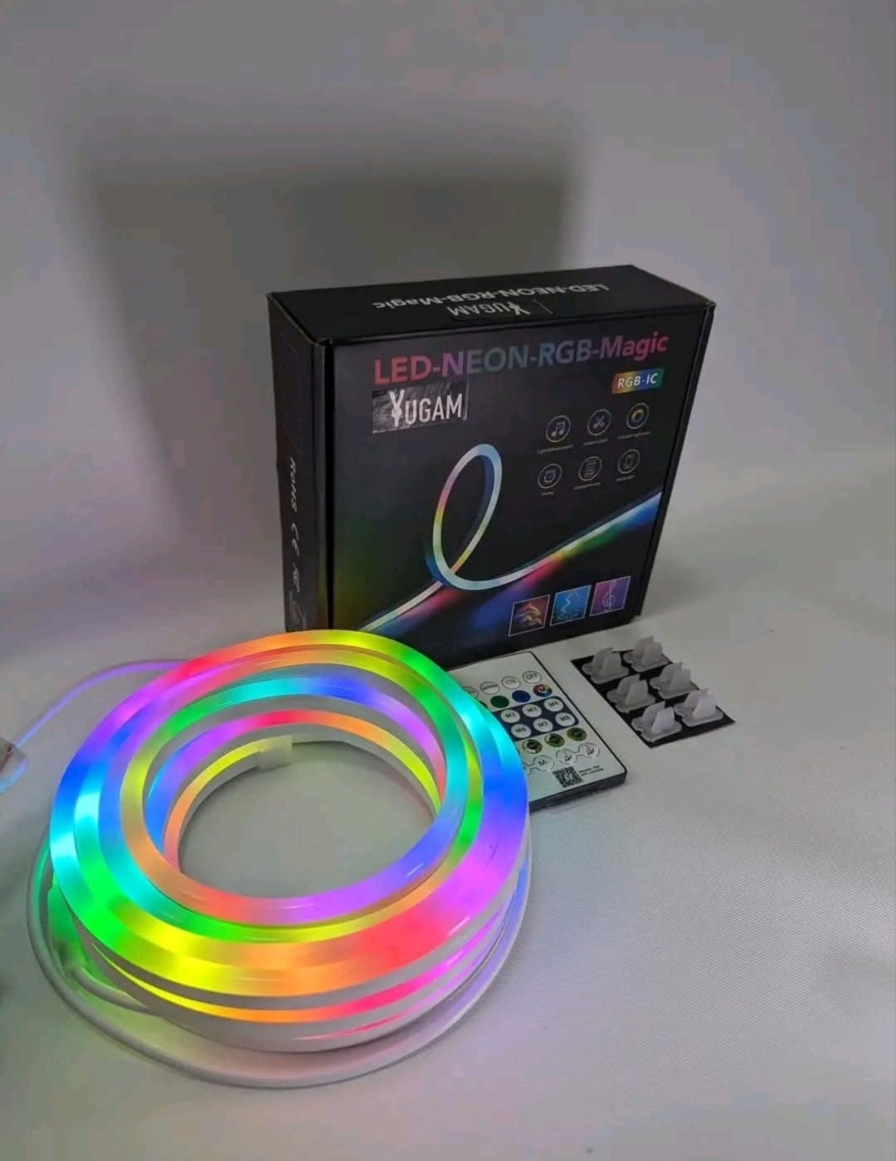 LED NEON FLEXIBLE 5 METRES ARGB ( photo réel )