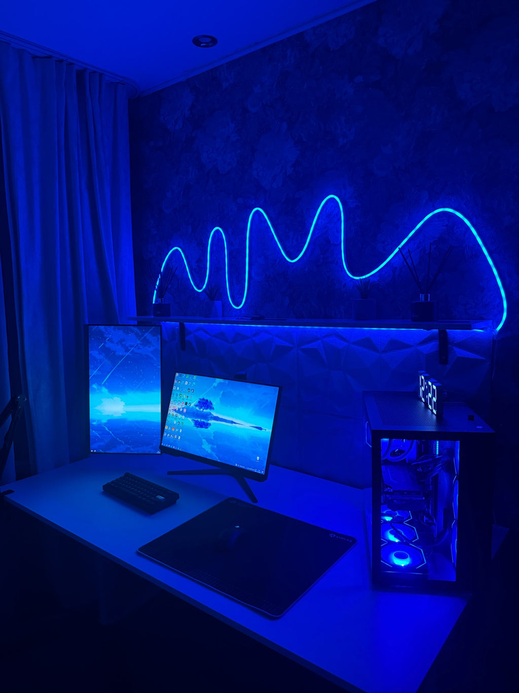 LED NEON FLEXIBLE 5 METRES ARGB ( photo réel )