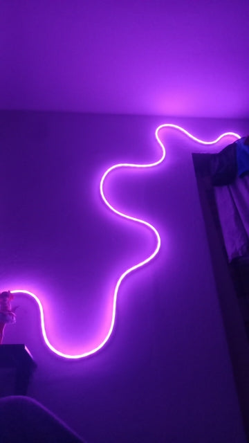 LED NEON FLEXIBLE 5 METRES ARGB ( photo réel )