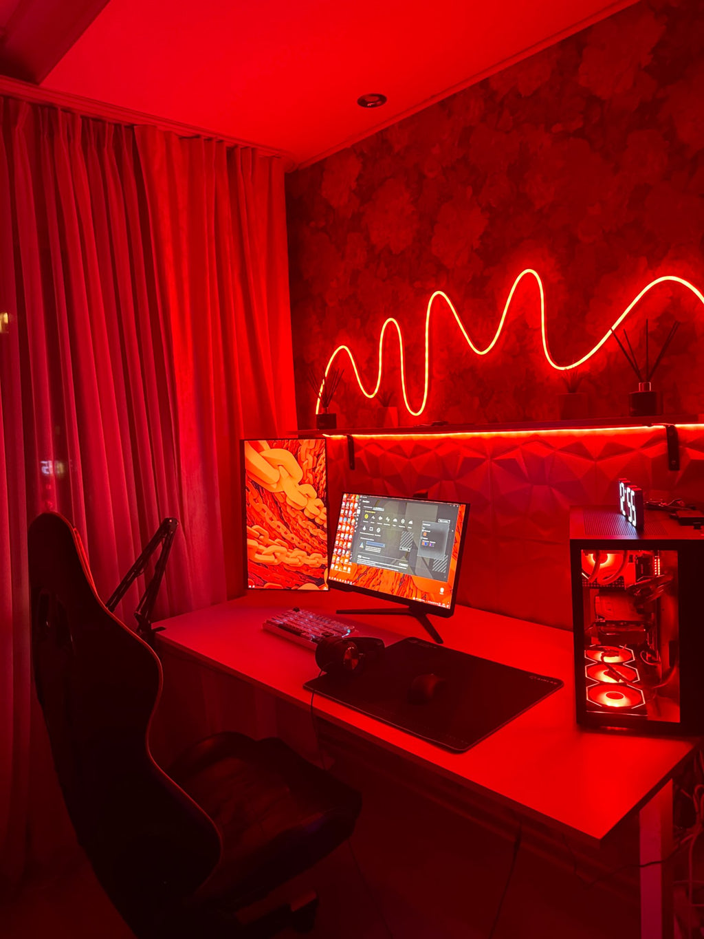 LED NEON FLEXIBLE 5 METRES ARGB ( photo réel )