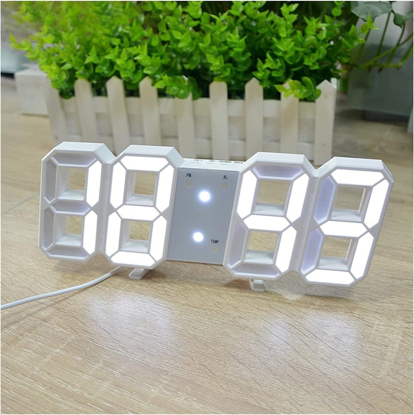 Horloge Murale numérique LED 3D Décoration