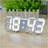 Horloge Murale numérique LED 3D Décoration