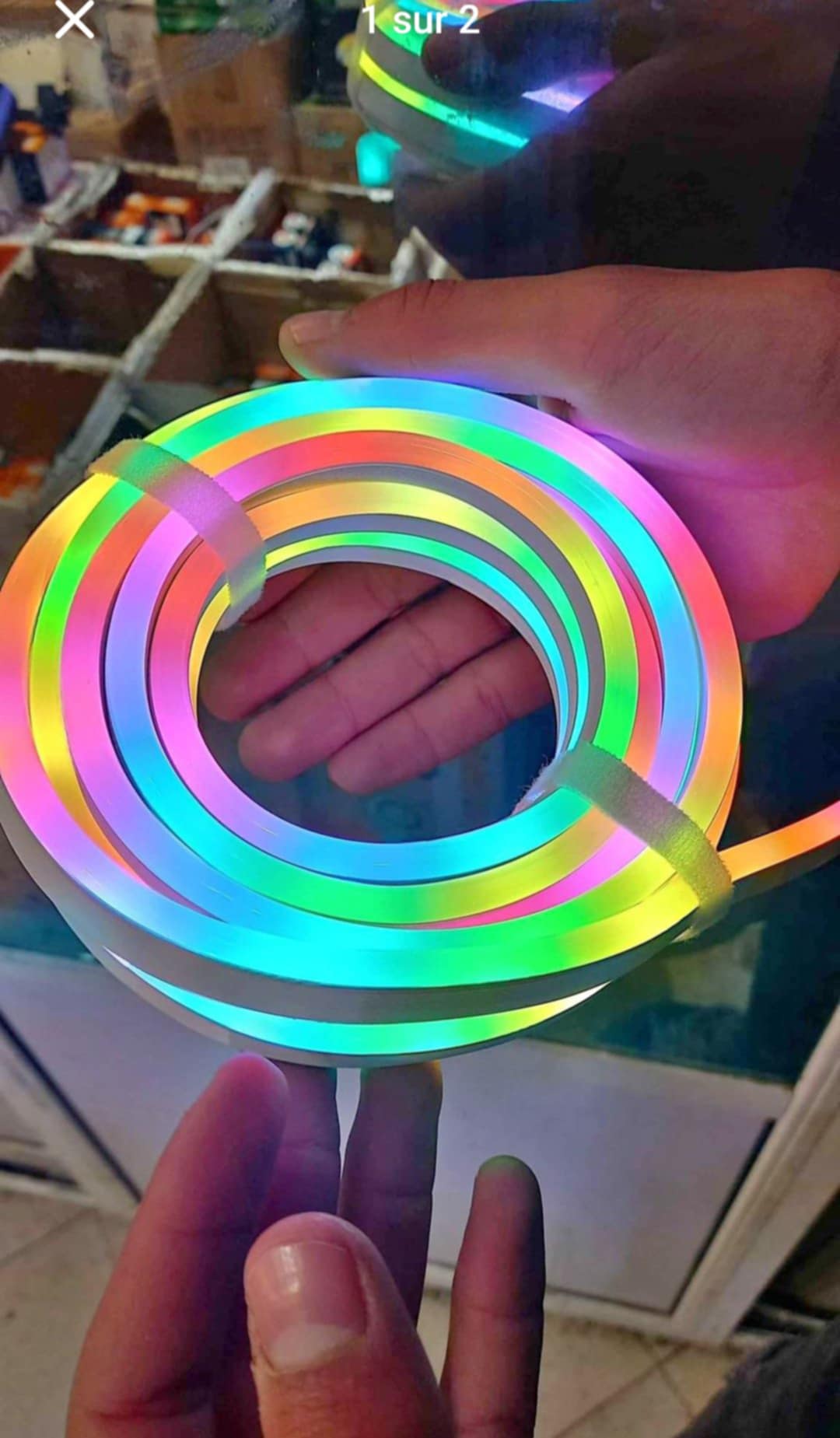 LED NEON FLEXIBLE 5 METRES ARGB ( photo réel )