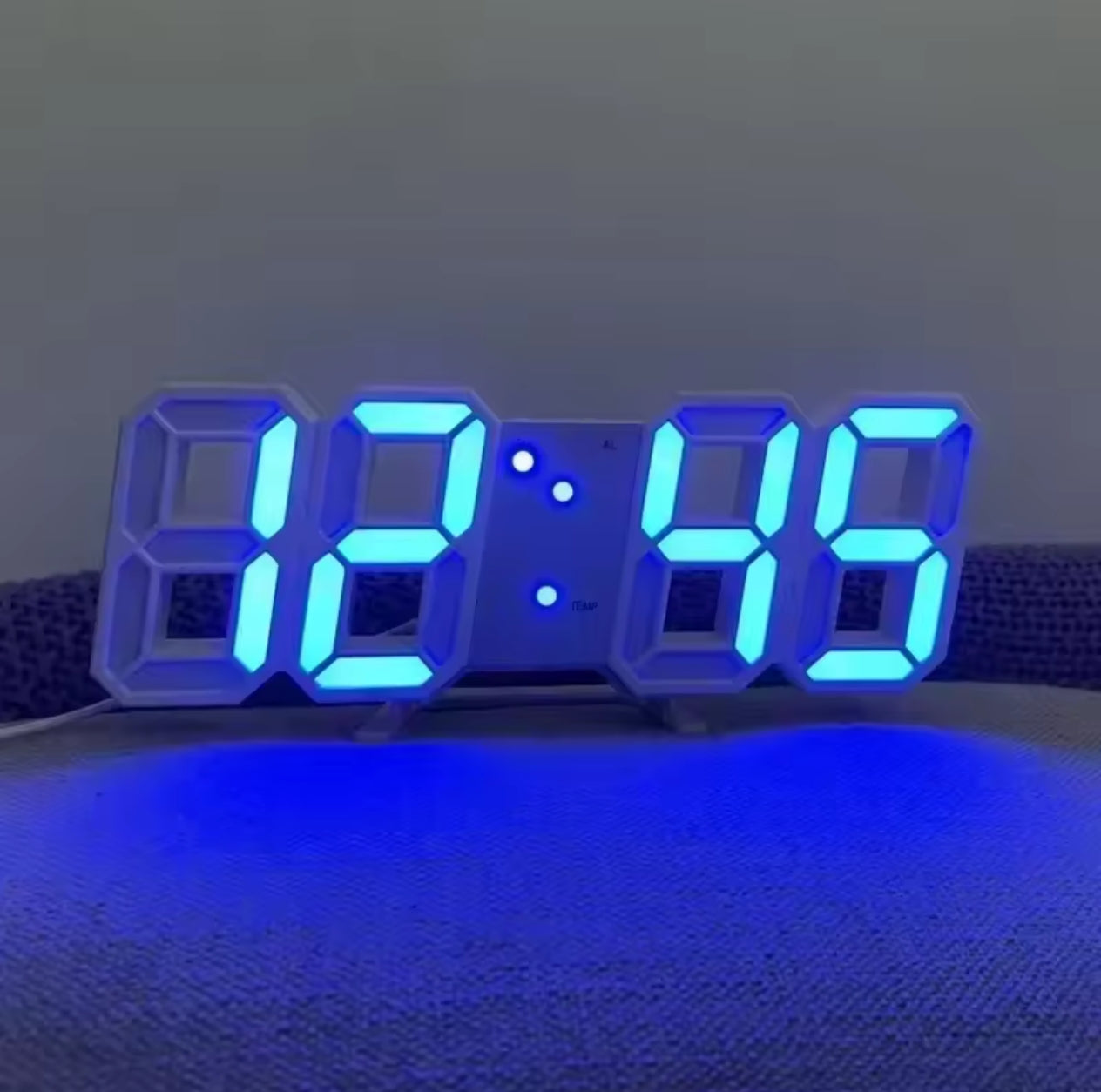 Horloge Murale numérique LED 3D Décoration
