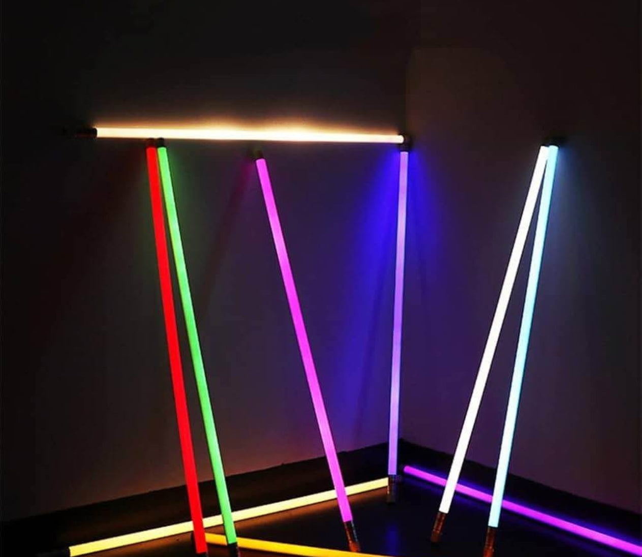 LED NEON 120 CM DÉCORATION , GAMING ET PHOTOGRAPHIE