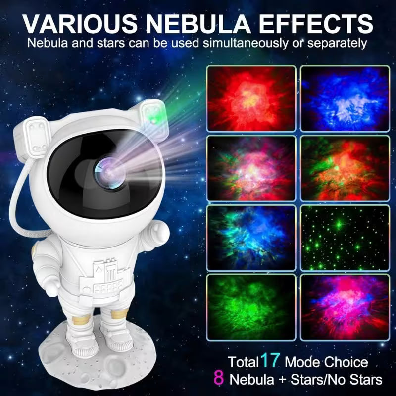 Projecteur LED Astronome Galaxy atmosphère étoilée 👨‍🚀  مصباح رائد الفضاء الحجم الكبير
