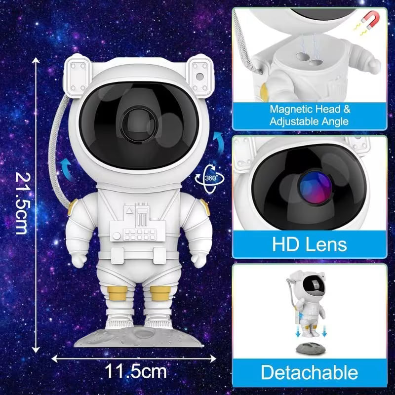 Projecteur LED Astronome Galaxy atmosphère étoilée 👨‍🚀  مصباح رائد الفضاء الحجم الكبير